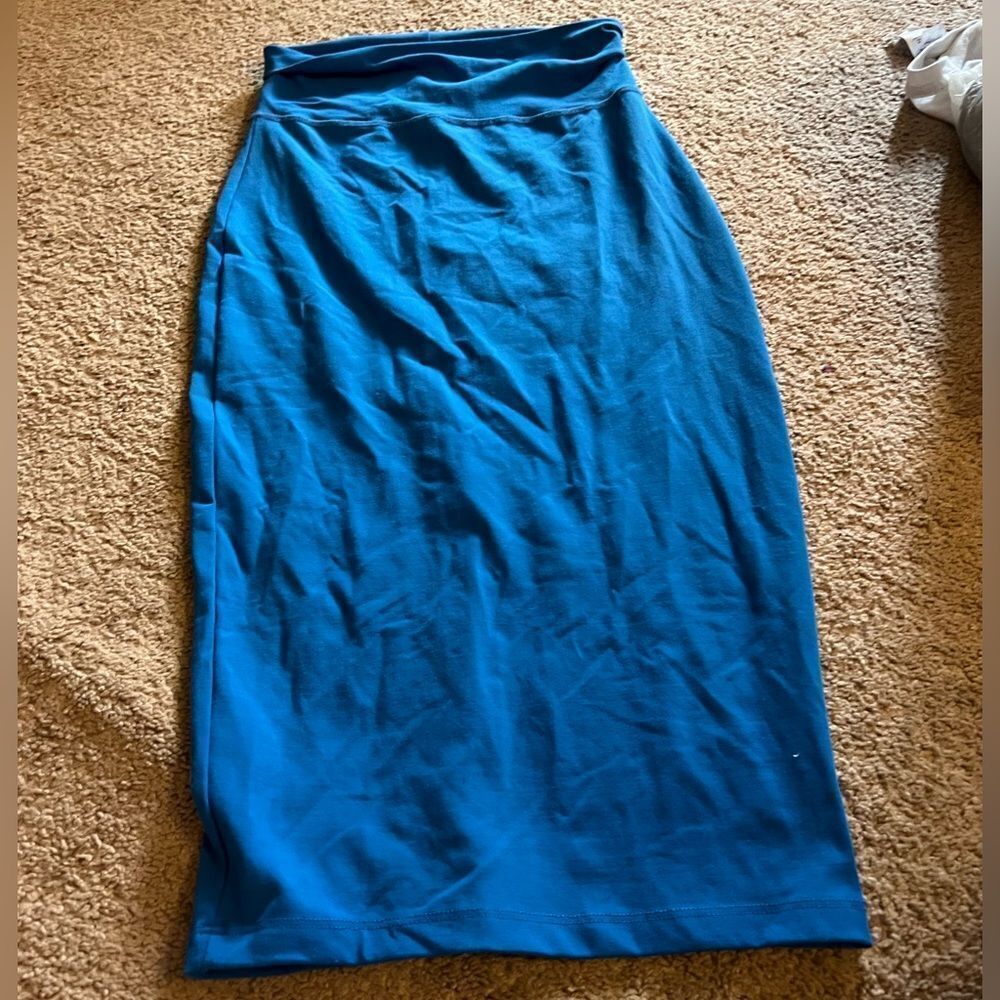 Bebe blue‎ maxi skirt xs